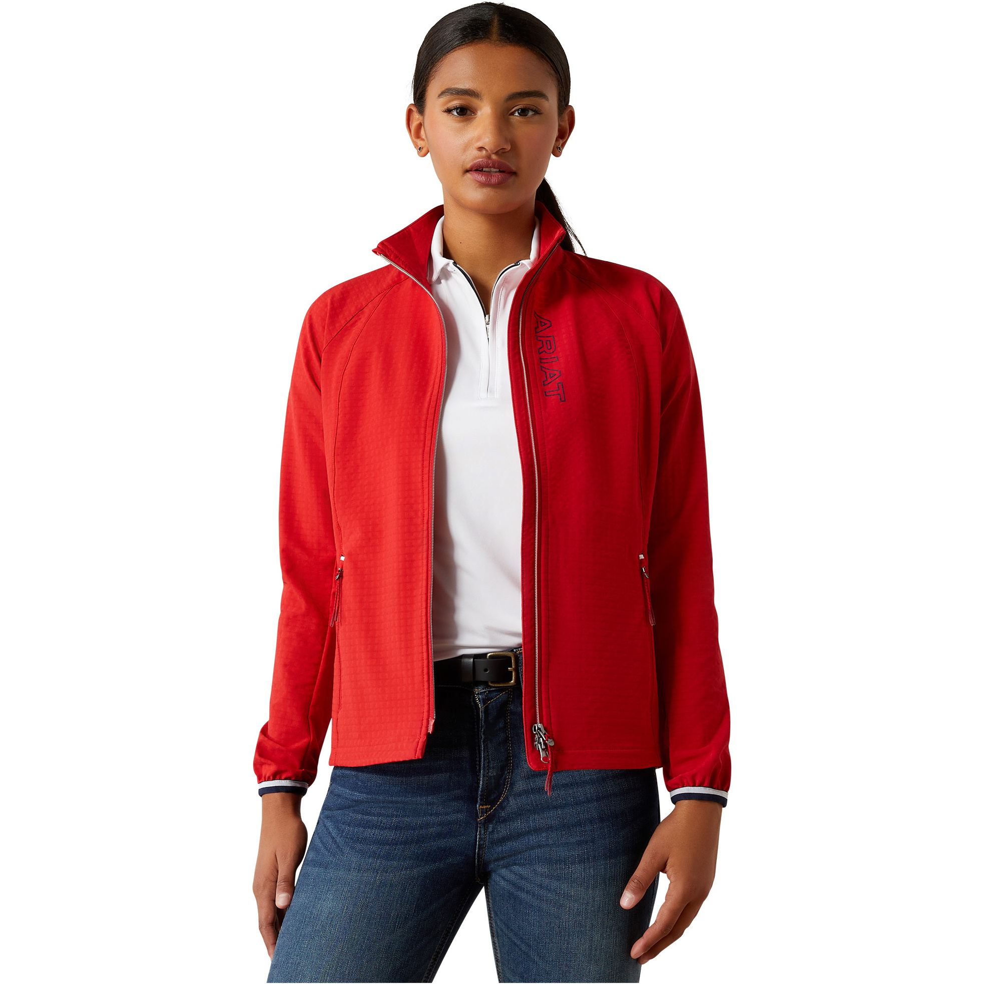2025 Ariat Damen Versa Team Jacke 10058590 - Weg Redt